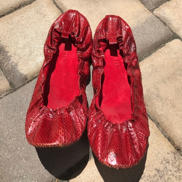 Beirn Shoes - Beirn red ballerina flats